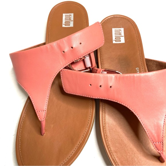 FITFLOP Gracie Leather Toe Post Sandal - Picture 6 of 16